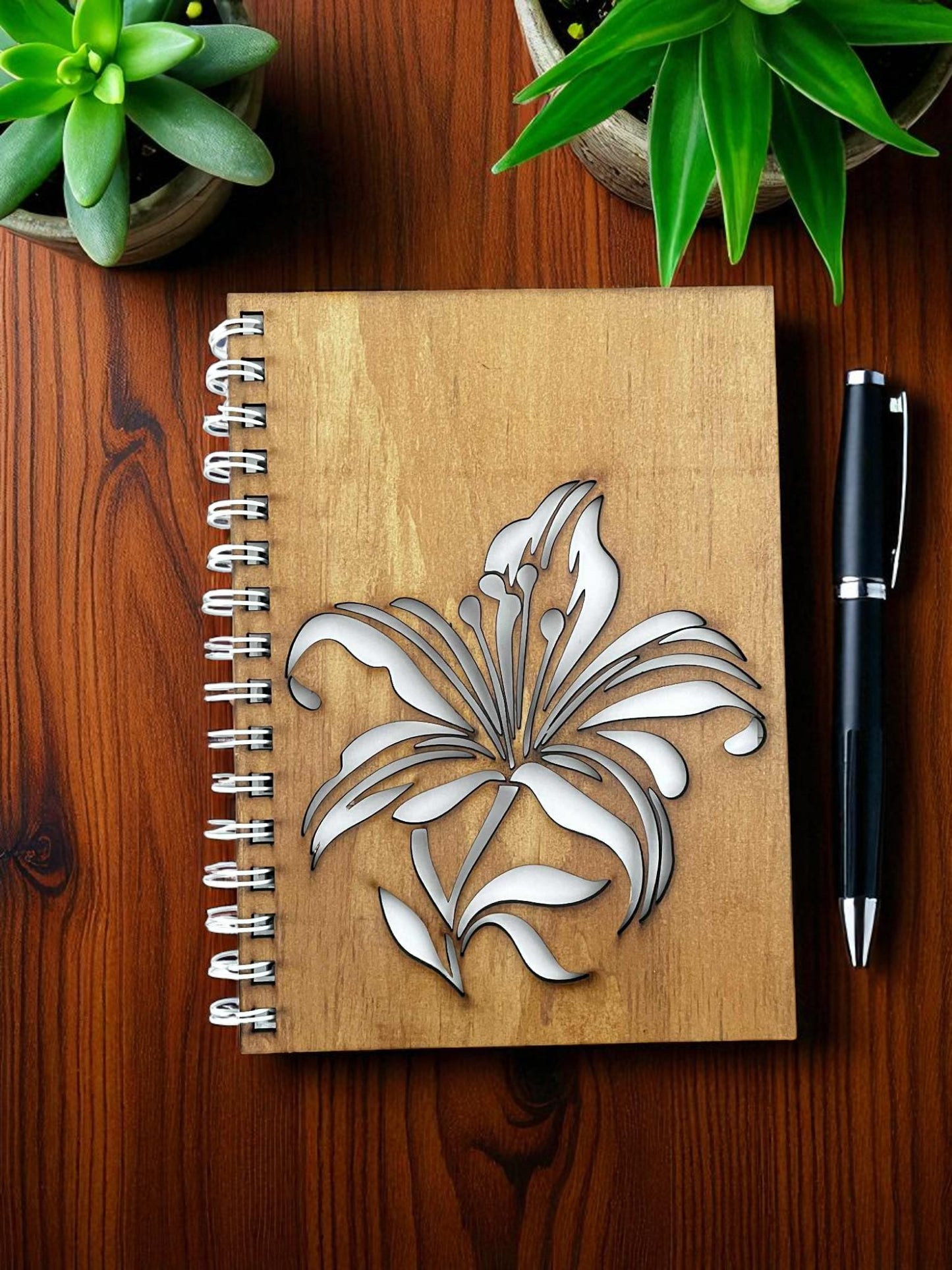 Lilly Flower Cut Out Cover