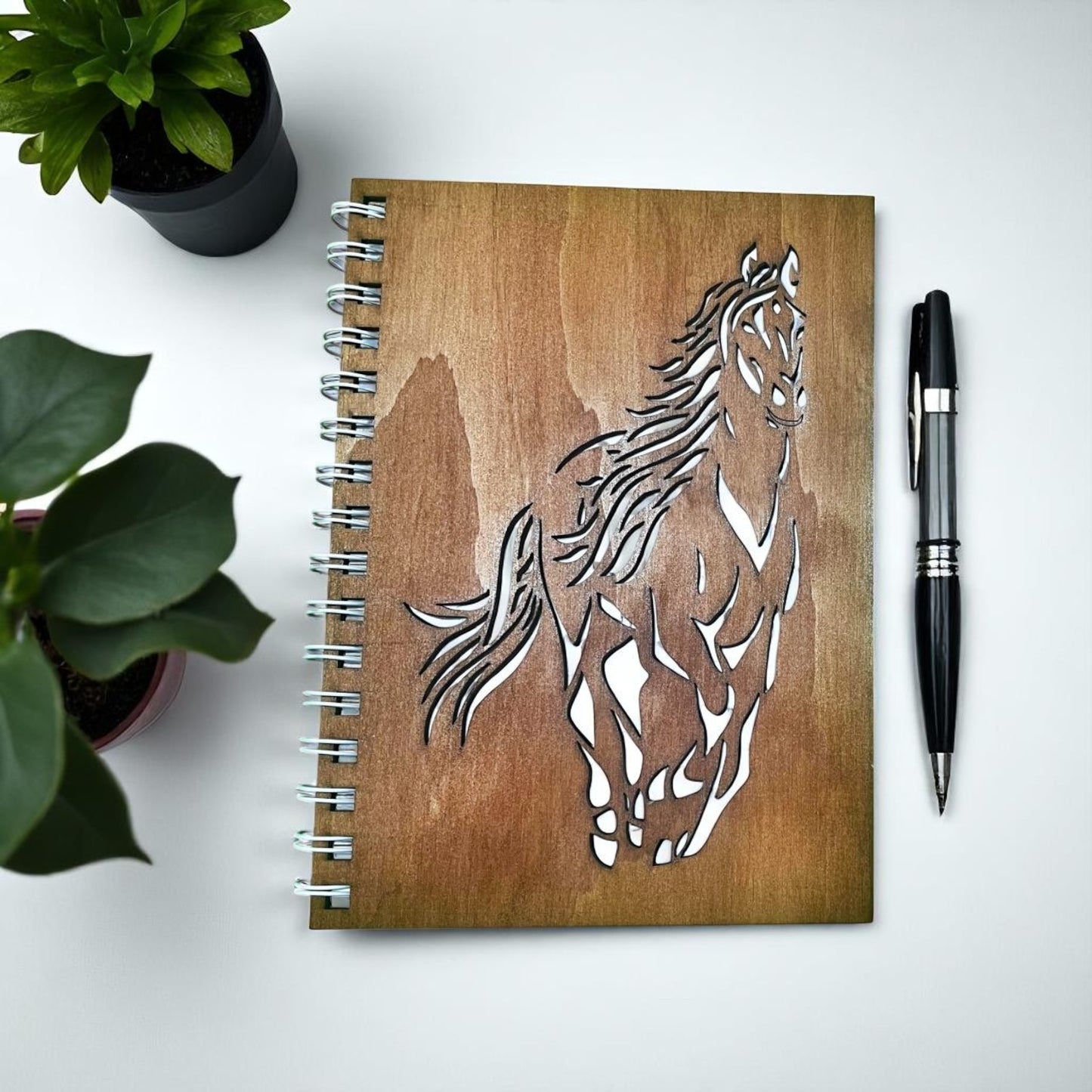 Horse Cut Out Cover Diary