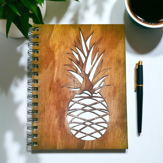 Pineapple Cut Out Cover Diary