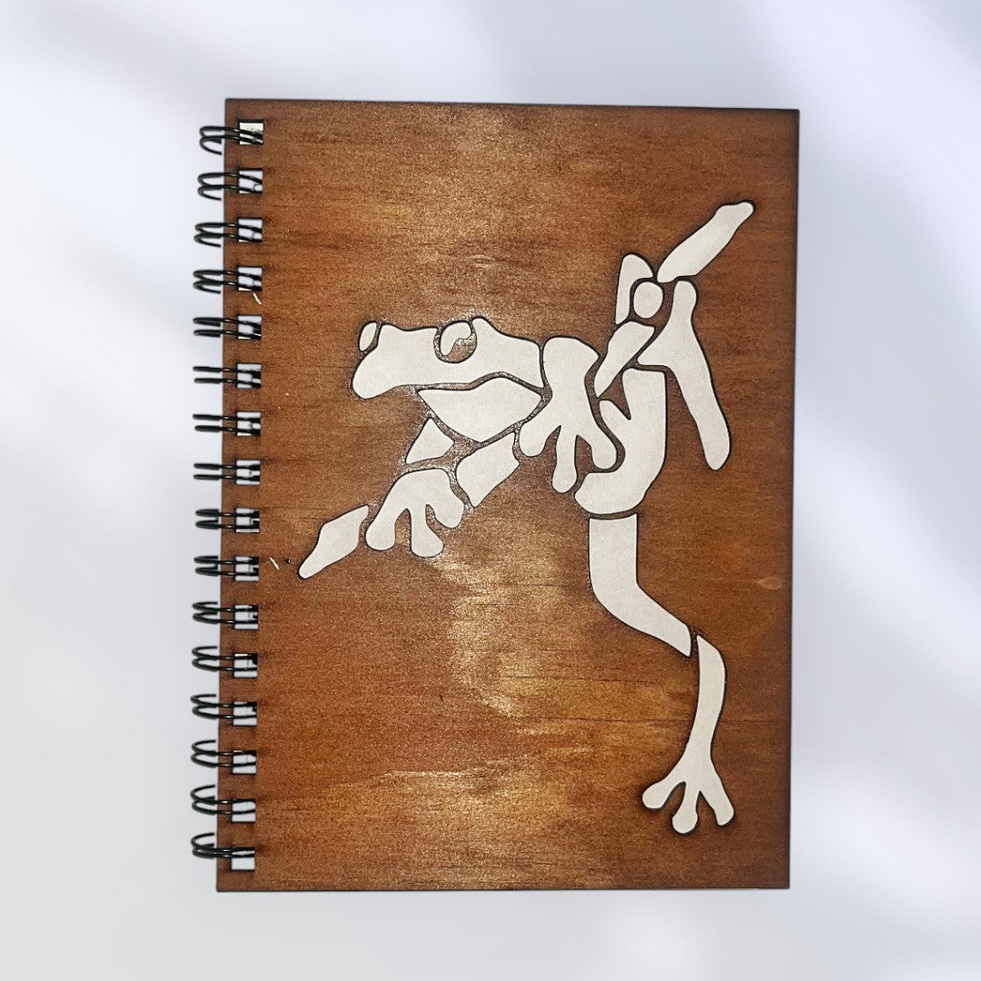 Frog Cut Out Cover Diary