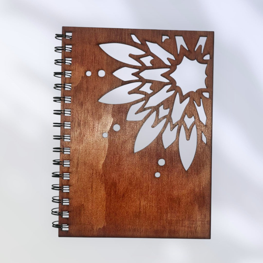 Corner Mandala Cut Out Cover Diary