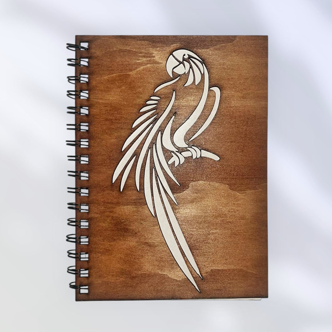 Cockatoo Cut Out Cover Diary
