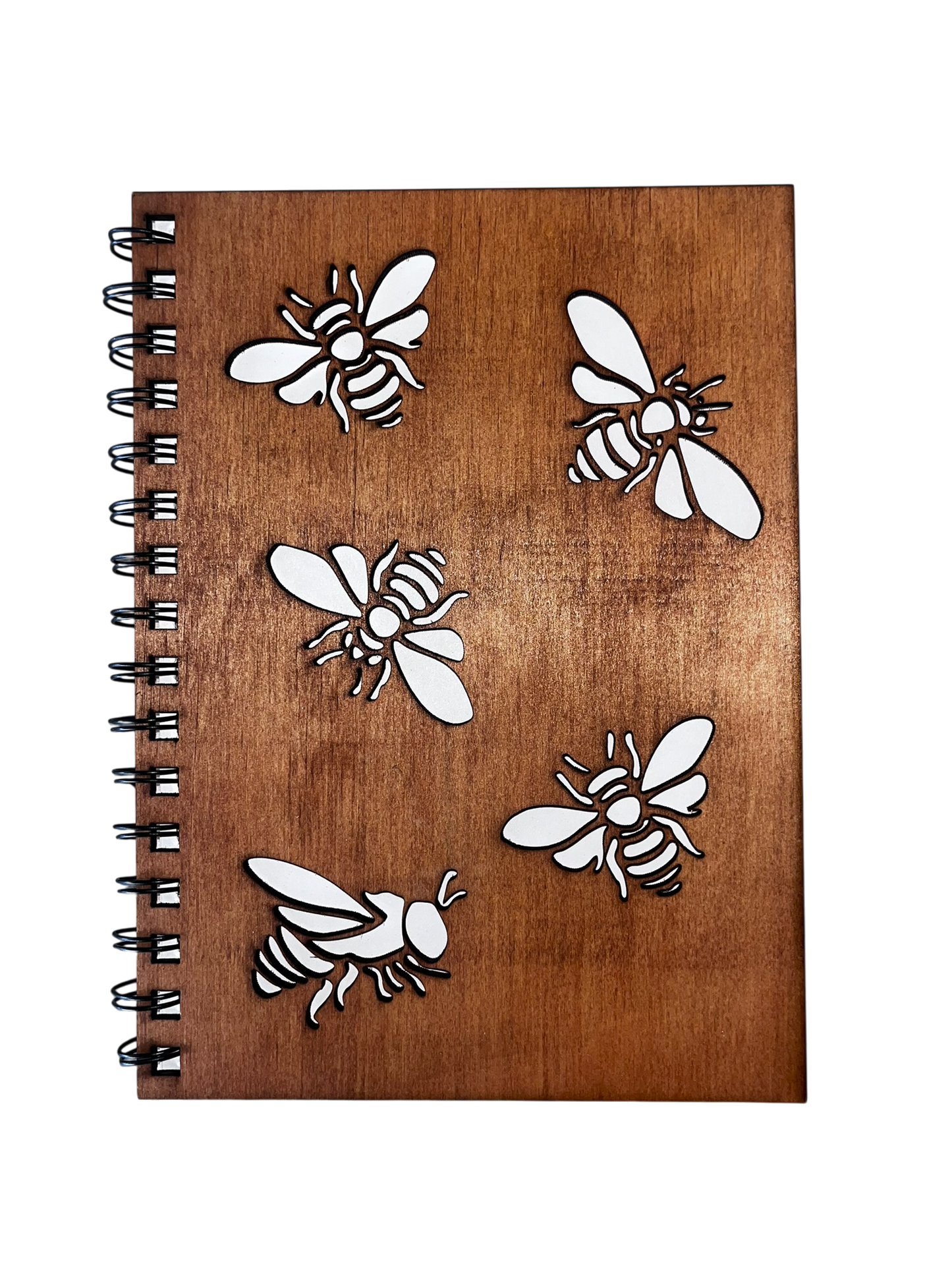 Buzzing Bees Cut Out Cover Notebook