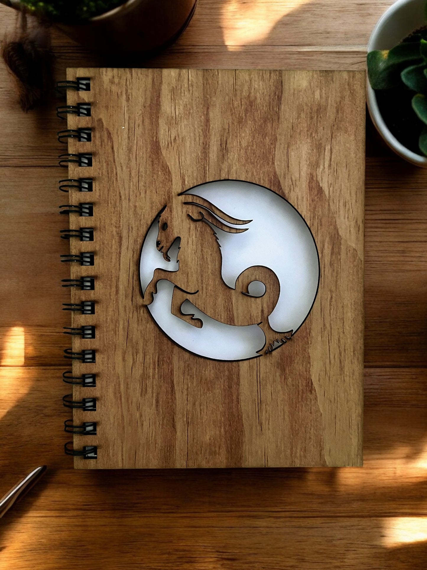 Capricorn Cut Out Cover Diary