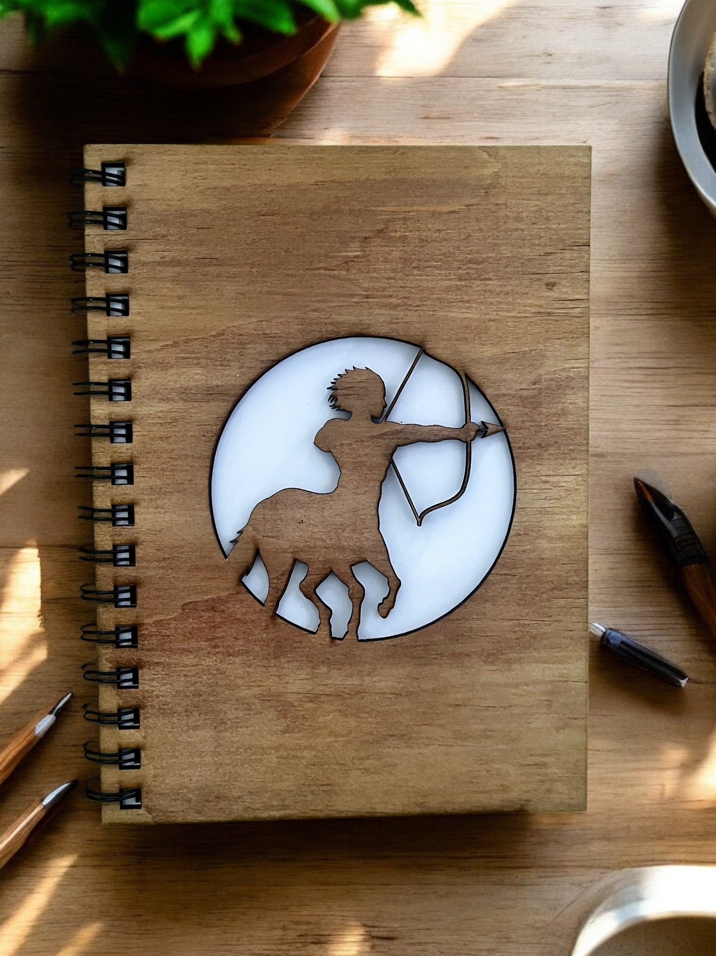Sagittarius Cut Out Cover Diary