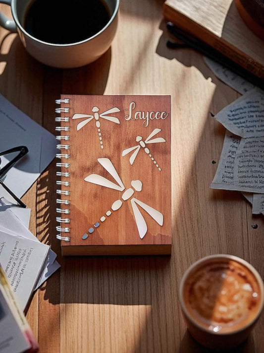 Dragonflies Cut Out Cover Diary