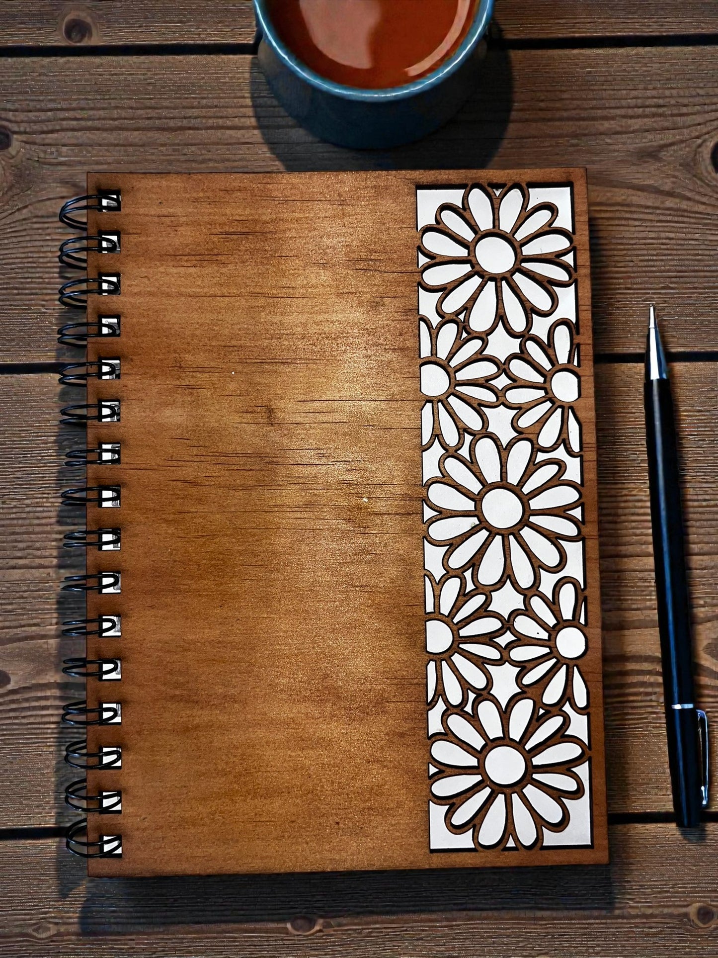 Daisy Chain Cut Out Cover Notebook