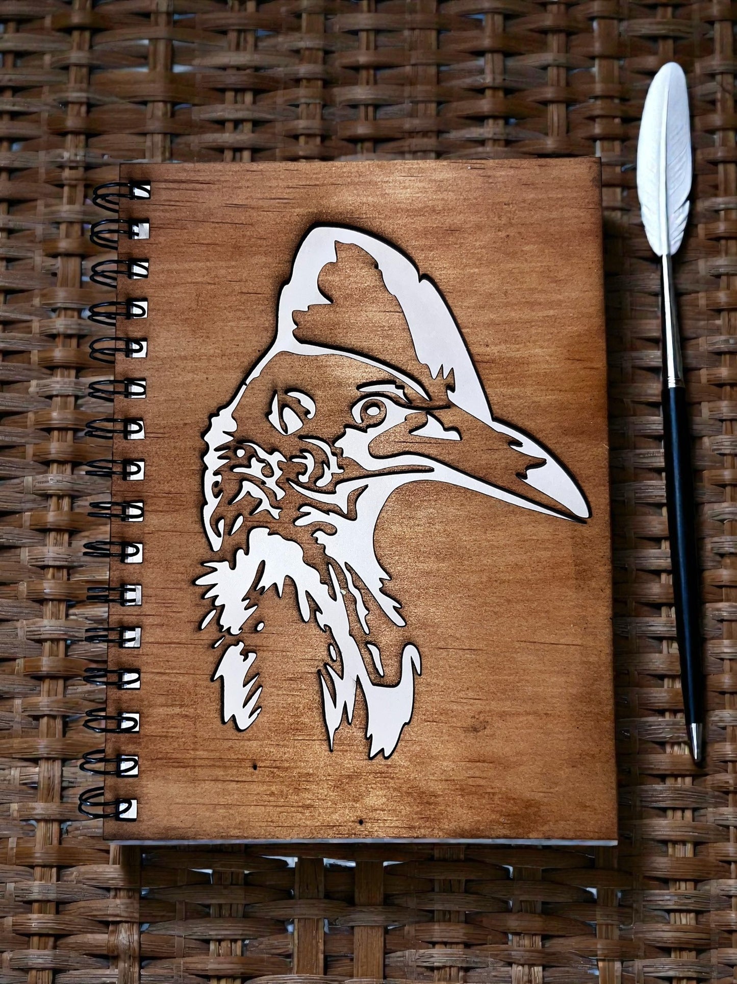 Cassowary Cut Out Cover Notebook