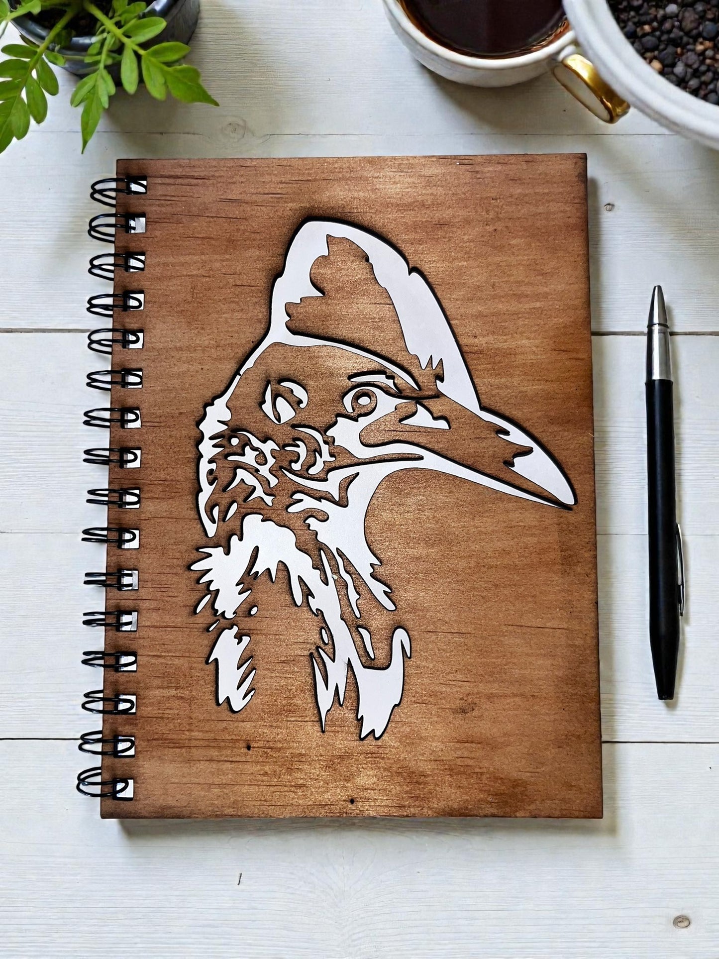 Cassowary Cut Out Cover Notebook