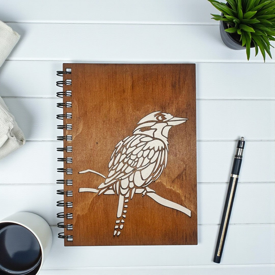 Kookaburra Cut Out Cover  Notebook